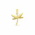 Ciondolo Libellula Oro Giallo GL102351