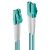 Lindy 46371 cavo a fibre ottiche 2 m LC OM3 Verde