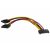 Link Accessori LKADAT83 cavo SATA 0.2 m a 15 pin 2 x Nero, Rosso, Giallo
