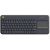 Logitech K400 Plus Tv tastiera RF Wireless QWERTZ Tedesco Nero