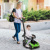 Costway Auto da gioco per bambini 18-36 mesi con funzione di spinta scatola di stoccaggio, Macchina di lamborghini Verde