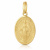 Ciondolo Madonna Miracolosa Oro Giallo GL102382