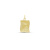 Ciondolo Medaglia Battesimo Oro Giallo 18kt GL102503