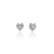 Orecchini Donna Miluna Oro Bianco ERD3303X