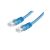 Nilox 0.5m UTP Cat6 cavo di rete Blu 0.5 m U/UTP (UTP)