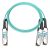 Nvidia MFS1S50-H003V cavo InfiniBand 3 m QSFP56 2x Blu