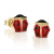 Orecchini Coccinella Donna in Oro Giallo 803321710727