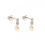 Orecchini Donna Perla in Oro Bianco 803321715900