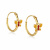 Orecchini bambina farfallina in Oro Giallo 803321716802
