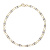 Bracciale Uomo Oro Bianco Giallo GL102072