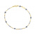 Bracciale Uomo Oro Giallo Bianco GL-SON244778
