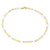 Bracciale Uomo Oro Giallo Bianco GL-SONMML080GB21