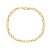 Bracciale Uomo Oro Giallo Bianco GL-SONMSF132GB21