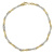 Bracciale Uomo Oro Giallo Bianco GL101141