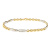 Bracciale Uomo Oro Giallo Bianco GL101216