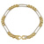 Bracciale Uomo Oro Giallo Bianco GL101428