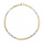 Bracciale Uomo Oro Giallo Bianco GL101512