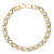 Bracciale Uomo Oro Giallo Bianco GL101593