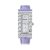 Orologio Swarovski Lovely Crystals Square da Donna in Acciaio Mod. 5096684