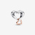 Charm Pandora Openwork Cuore Infinito “Family is Love” 782642C00
