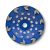 Platorello diamantato Rurmec VFG 125 per levigatura cemento, piastrelle e resine, Ø125mm