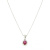 Collana Promesse Gioielli Donna Rubino Diamanti CCPQ54R