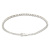 Bracciale Tennis Donna Promesse Gioielli Oro Bianco