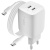 Belkin Dual USB-C Charger 65W, cavo USB C-C incluso, ricarica rapida Power Delivery 3.0 con tecnologia GaN per iPhone 13, 12, Pro, Pro Max, Mini, iPad Pro, MacBook, Galaxy, Tab, ecc. – nuovo