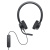 DELL WH3022 Cuffia cablata ad archetto per ufficio/centro chiamate Nero – nuovo