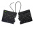 R-Go Tools Split Keyboard R-Go Break con software di pausa, tastiera ergonomica split, AZERTY (BE), USB con cavo, nero – nuovo