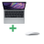 Macbook Pro Core i5 (2017) 13,3′, 2,3 Ghz 128 Go 8 Go Intel Iris Plus Graphics 640, Grigio Acciaio – QWERTY + Magic Mouse 2 Bianco – Ricondizionato – Buono stato