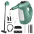 Costway Pulitore a vapore portatile da 1500w con vapore continuo serbatoio d’acqua da 400ml, Pulitore a vapore pressurizzato Verde