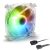 Sharkoon Shark Disc PWM Case per computer Ventilatore 12 cm Trasparente 1 pz