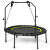 Costway Trampolino pieghevole 101 cm con 2 bande di resistenza per bambini e adulti, Trampolino con maniglia regolabile in altezza Verde