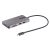 StarTech.com Adattatore USB C Multiporta, Doppio HDMI 4K 60Hz, Hub a 5Gbps 2 porte, 100W Power Delivery Pass-Through, GbE