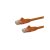 StarTech.com Cavo di Rete Arancio Cat6 UTP Ethernet Gigabit RJ45 Antigroviglio – 50cm