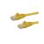 StarTech.com Cavo di rete CAT 6 – Patch Ethernet RJ45 UTP giallo da 1m antigroviglio