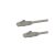 StarTech.com Cavo di rete CAT 6 – Patch Ethernet RJ45 UTP Grigio da 50 cm antigroviglio