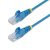 StarTech.com Cavo di Rete Ethernet Snagless CAT6 da 2m – Patch antigroviglio slim RJ45 Blu
