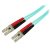 StarTech.com Cavo di rete patch Duplex in fibra ottica multimodale LSZH 50/125 da 10 Gb 10m LC-LC – acqua