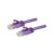 StarTech.com Cavo patch CAT6 1.5 m – Filo di rame al 100% Connettore antistrappo Viola