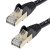 StarTech.com Cavo patch CAT6a da 1.5 m – Schermato (STP) Filo di rame al 100% Connettore antistrappo Nero