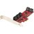 StarTech.com Scheda PCIe SATA – di Espansione a 10 porte 6 Gbps Staffa Profilo Basso/Alto Connettori ASM1062 Senza Raid
