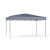 Costway Tenda da campeggio per eventi commerciali da esterno pieghevole, 365 x 225 CM tenda a baldacchino pop-up con borsa portatile Grigio
