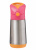 B.Box Thermos thermos con cannuccia rosa arancio 350 ml
