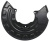 Lamiera paraspruzzi disco freno PROCARO PR19-1190