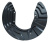 Lamiera paraspruzzi disco freno PROCARO PR19-1054