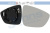 Vetro specchio, specchio esterno JOHNS 32 25 38-81