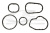 Kit guarnizioni, Radiatore olio 3RG 76500