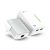 TP-Link TL-WPA4220 KIT adattatore di rete PowerLine 300 Mbit/s Collegamento ethernet LAN Wi-Fi Bianco 1 pz